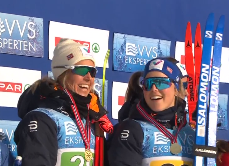 stafett kvinner Ski NM